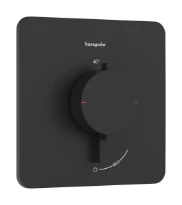 Hansgrohe Ecostat Comfort Q thermostat à encastrer 1 système - Matt Black