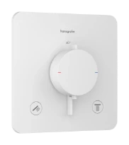 Hansgrohe Ecostat Comfort Q thermostat à encastrer 2 systèmes - Matt White
