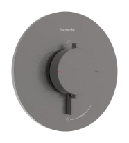 Hansgrohe Ecostat Comfort S thermostat à encastrer 1 système - Brushed Black Chrome