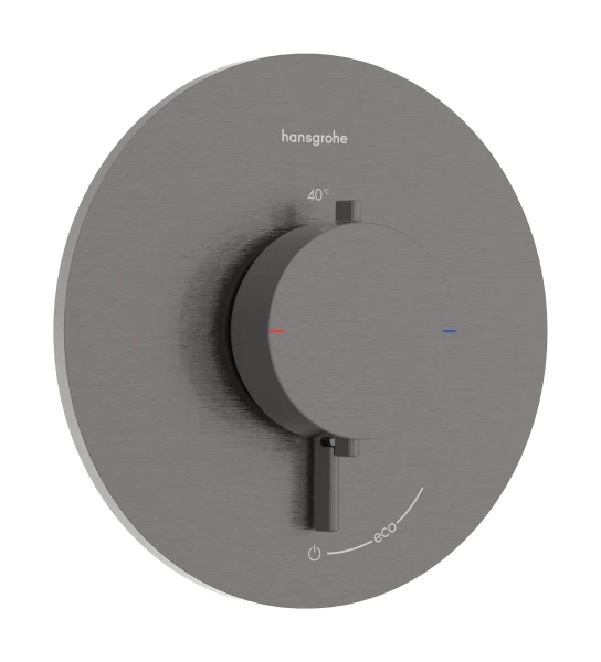 Hansgrohe Ecostat Comfort S thermostat à encastrer 1 système - Brushed Black Chrome