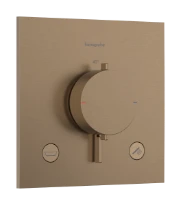 Hansgrohe Ecostat Comfort E thermostat à encastrer 2 systèmes - Brushed Bronze