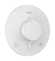 Hansgrohe Ecostat Comfort S thermostat à encastrer 2 systèmes - Matt White