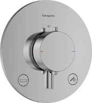 Hansgrohe Ecostat Comfort S thermostat à encastrer 2 systèmes - chromé