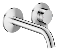 Hansgrohe Axor One mitigeur lavabo pour montage encastré mural avec poignée à levier et bec 160 mm - chromé