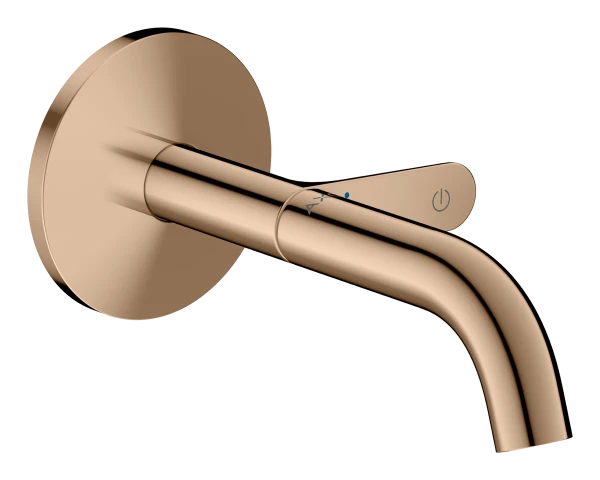 Hansgrohe Axor One mitigeur lavabo pour montage encastré mural Select avec bec 160 mm - Polished Red Gold