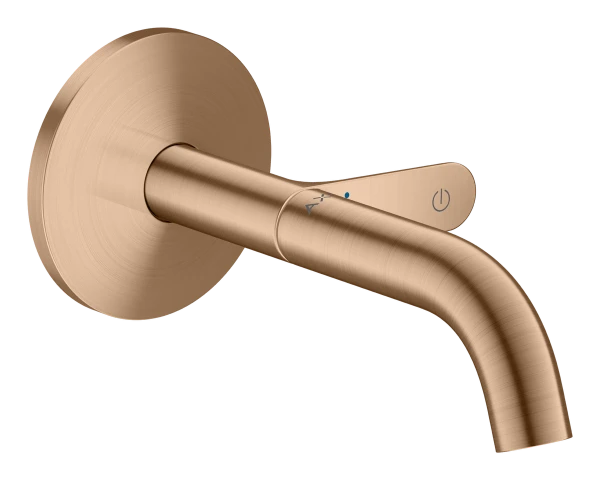 Hansgrohe Axor One mitigeur lavabo pour montage encastré mural Select avec bec 160 mm - Brushed Red Gold