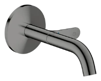 Hansgrohe Axor One mitigeur lavabo pour montage encastré mural Select avec bec 160 mm - Polished Black Chrome