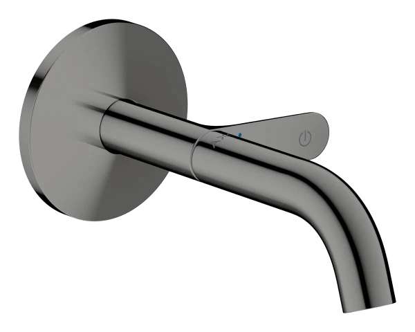 Hansgrohe Axor One mitigeur lavabo pour montage encastré mural Select avec bec 160 mm - Polished Black Chrome