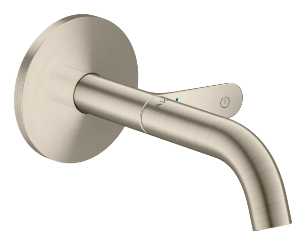Hansgrohe Axor One mitigeur lavabo pour montage encastré mural Select avec bec 160 mm - Brushed Nickel