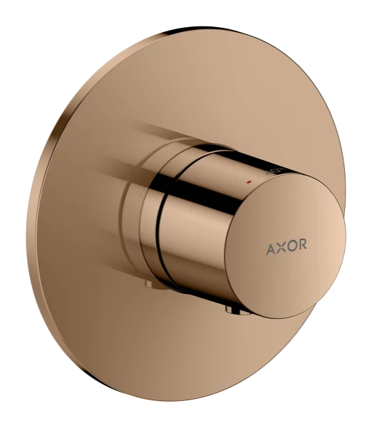 Hansgrohe Axor One thermostat à encastrer - Polished Red Gold