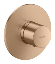 Hansgrohe Axor One thermostat à encastrer - Brushed Red Gold
