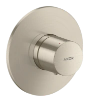 Hansgrohe Axor One thermostat à encastrer - Brushed Nickel