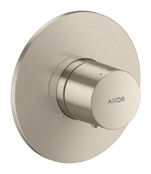Hansgrohe Axor One thermostat à encastrer - Brushed Nickel