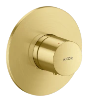 Hansgrohe Axor One thermostat à encastrer - Brushed Brass