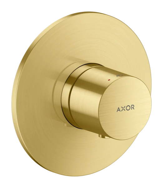 Hansgrohe Axor One thermostat à encastrer - Brushed Brass