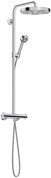 Hansgrohe Axor One Showerpipe met thermostaat en hoofddouche 280 mm 1jet EcoSmart - chroom