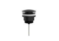 Procasa Vivo crepine universel - click-clack - modele ouvert - noir mat PVD
