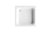Bette receveur de douche acier émaillé 900 x 900 x 150 mm - blanc