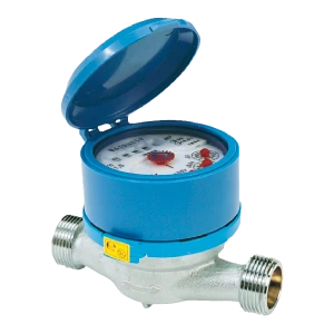 Watts 3499RF compteur d'eau monojet eau froide (50°C) avec émetteur d’impulsions (sans raccords et joins) 3/4 x 1/2 - 110 mm