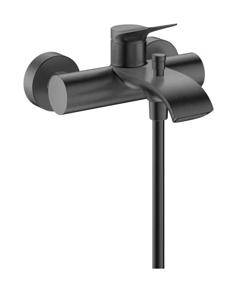 Hansgrohe Vivenis mitigeur baignoire pour montage apparent Original - Brushed Black Chrome