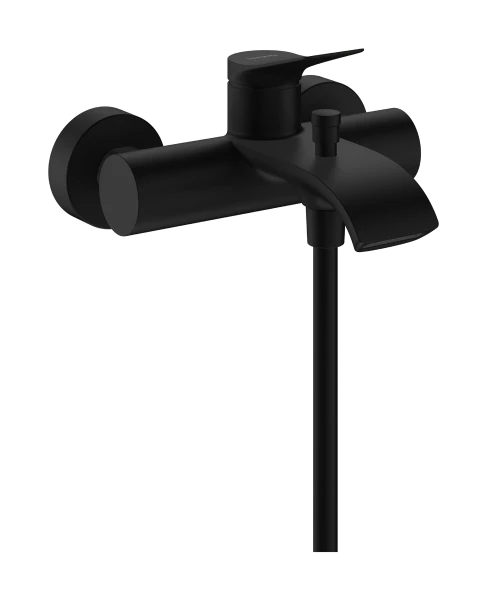 Hansgrohe Vivenis mitigeur baignoire pour montage apparent Original - Matt Black