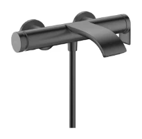Hansgrohe Vivenis mitigeur baignoire pour montage apparent - Brushed Black Chrome