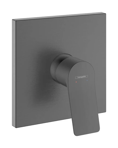 Hansgrohe Vivenis mitigeur de douche à encastrer - Brushed Black Chrome