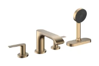 Hansgrohe Vivenis mitigeur baignoire 4 trous avec sBox - Brushed Bronze