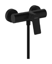 Hansgrohe Vivenis mitigeur de douche pour montage apparent - Matt Black