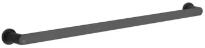GESSI Emporio Accessories Porte-serviette 60 cm. Noir XL