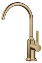 Dornbracht Vaia mitigeur de lavabo sans vidage - Laiton foncé brossé