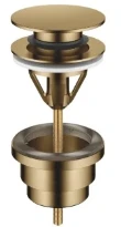 Dornbracht Vaia crepine avec clic-clac 5/4 - Laiton foncé brossé
