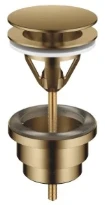 Dornbracht Vaia crepine ouvert 5/4 - Laiton foncé brossé