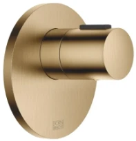 Dornbracht Vaia xTOOL thermostat encastrable sans vanne d’arrêt 3/4 - Laiton foncé brossé