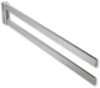 Hewi System 900Q porte-serviettes 446 mm - acier inoxydable mat - bras pivotants