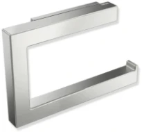 Hewi System 900Q porte-rouleau de papier toilette pliable - acier inoxydable mat