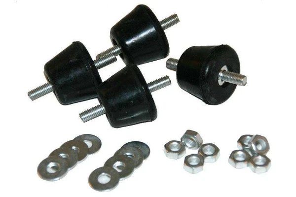 LIN trillingsdemper set van 4 stk, 6 tot 50 kg - m8