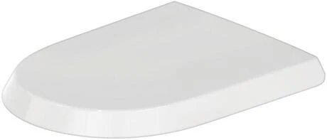 Duravit Qatego abattant D-shaped - blanc - softclose - quick release