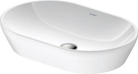 Duravit D-Neo vasque à poser ovale 600 x 400 x 120 mm - blanc - sans trou de robinet - sans trop-plein