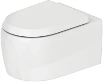 Duravit Qatego cuvette suspendue Rimless - blanc - sans rebord