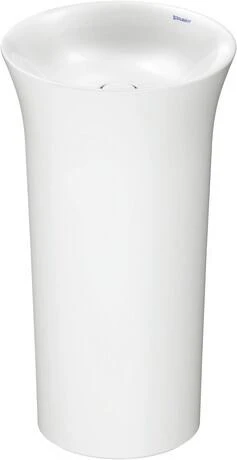 Duravit White Tulip lavabo indépendant 500 mm - blanc sans trou de robinet - sans trop-plein