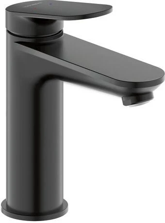 Duravit Wave mitigeur lavabo M sans vidage - noir mat