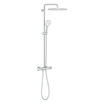 Grohe Tempesta System 250 système de douche avec thermostat de douche - chrome - 9,5 l/min