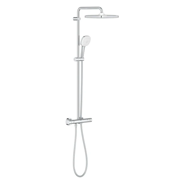Grohe Tempesta System 250 système de douche avec thermostat de douche - chrome - 9,5 l/min