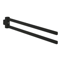 Grohe Selection porte-serviettes - noir mat
