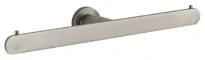 Gessi Emporio Accessoires Porte-papier mural double. Finox nickel brossé