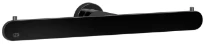 GESSI Emporio Accessories Porte-papier mural double. Black Metal PVD
