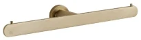 GESSI Emporio Accessories Porte-papier mural double. Warm Bronze Br. PVD
