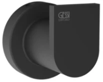 Gessi Emporio Accessoires Patère. Noir XL