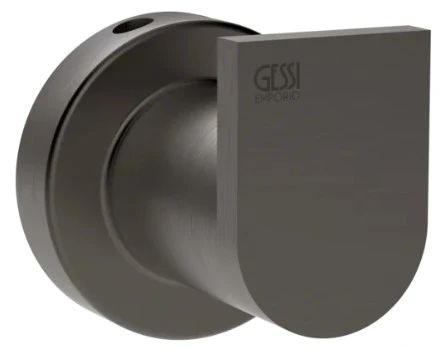 Gessi Emporio Accessories Wand-kledinghaak Geb. Zwart Metaal PVD